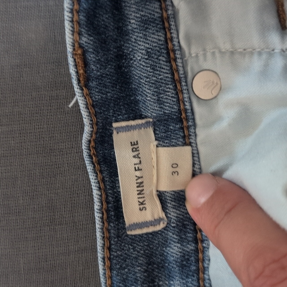 Madewell Skinny Flare Jeans - Picture 6 of 8